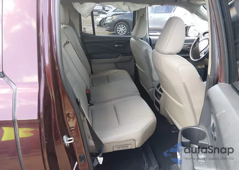 2017 Honda Ridgeline Rtl-T from USA, damaged, VIN 5FPYK2F64HB011303